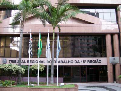 Tribunal Regional do Trabalho da 15ª Região (Campinas/SP) - TRT15
